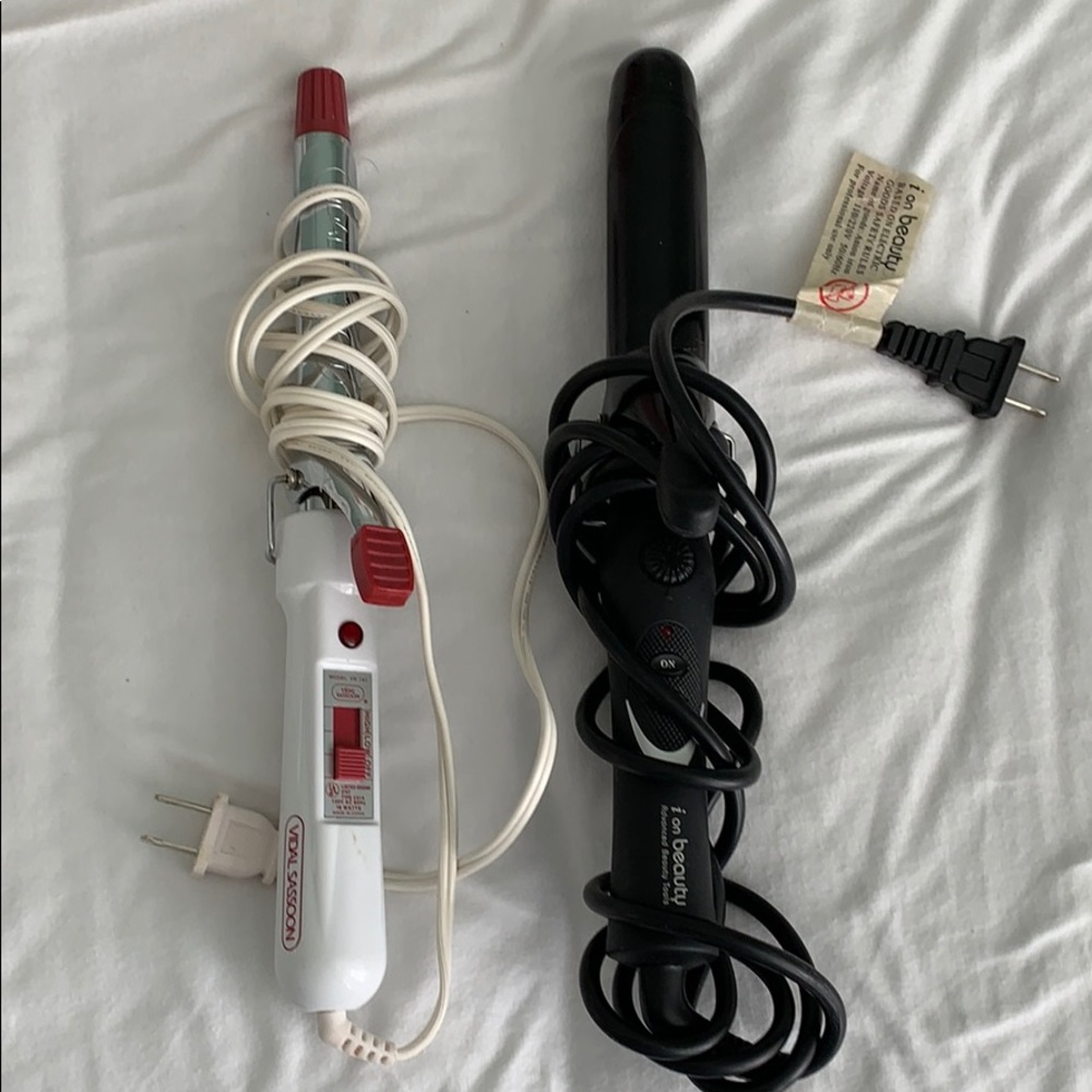 Curling iron, set of 2. Different sizes.